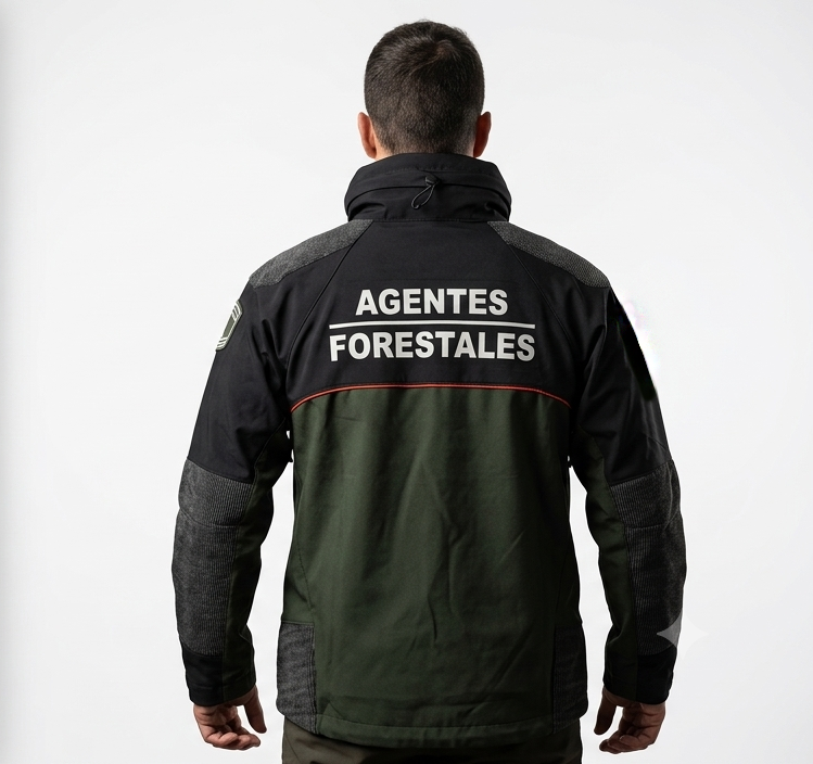 Anorak Impermeable - Vista Trasera