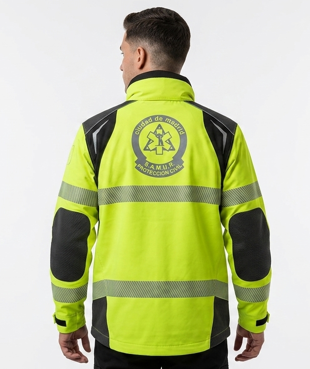 Anorak SAMUR Vista Trasera